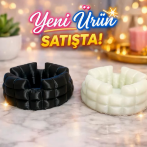 Modern tasarım küllük – kişiye özel 3D baskı küllük