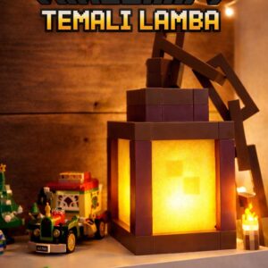 Minecraft dekoratif lamba – oyun temalı 3D baskı özel tasarım